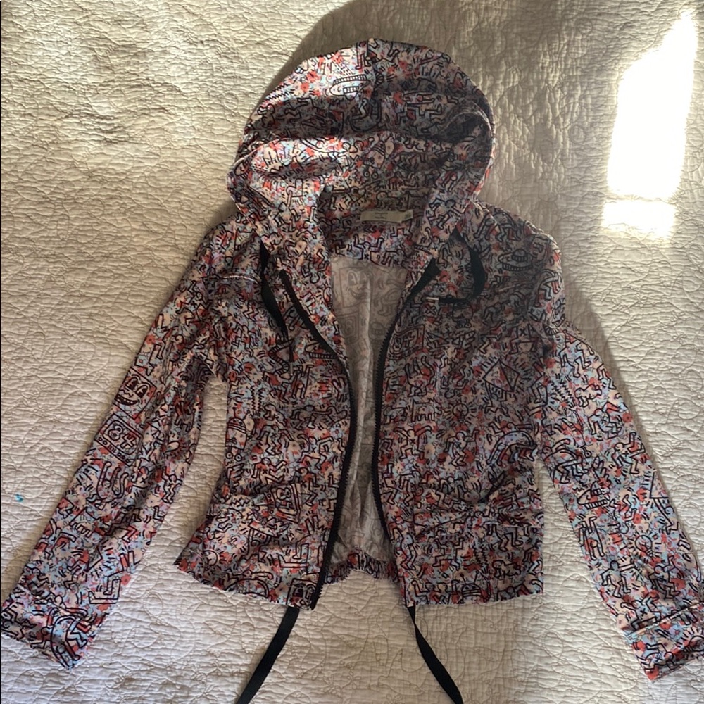 Coach x Keith Haring Multicolor Patterned Jacket